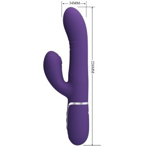 VIBRADOR RABBIT PONTO G PRETTY LOVE (ROXO) - Image 2
