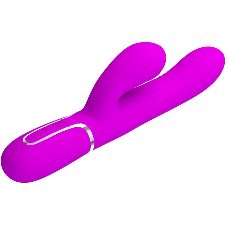 VIBRADOR RABBIT PONTO G PRETTY LOVE (FÚCSIA)