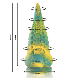 DILDO CETUS GREEN TENTACLE | GRANDE - Image 3