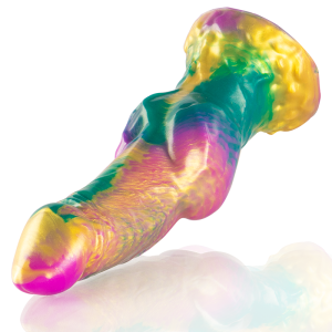 DILDO ARCO-ÍRIS DO PRAZER (COM TESTÍCULOS) - Image 4
