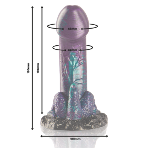 DILDO BASILISK DOUBLE PLEASURE | PEQUENO - Image 3