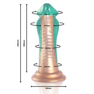 DILDO PYTHON GREEN COBRA - Image 3