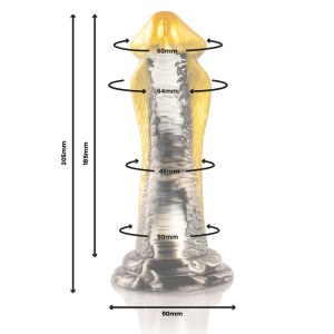 DILDO DRAKON YELLOW COBRA - Image 3