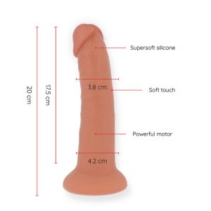 DILDO VIBRATÓRIO BOGOTÁ (MÉDIO) | 20 CM / 4,2 CM - Image 2