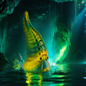 DILDO CETUS GREEN TENTACLE | PEQUENO - Image 9