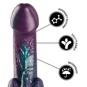 DILDO BASILISK DOUBLE PLEASURE | PEQUENO - Image 7