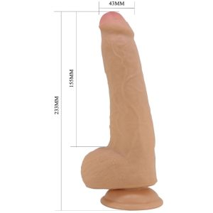 DILDO REALÍSTICO DRACO (NATURAL) | 23 CM - Image 5