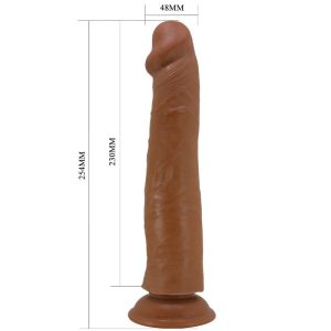 DILDO REALÍSTICO SHARIFE (CASTANHO) | 25 CM - Image 5