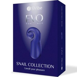 MASTURBADOR MASCULINO EVO FOR HIM (AZUL) - Image 5