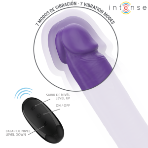 VIBRADOR DUPLO GUNTER (COM CONTROLO REMOTO) | 40 CM - Image 2
