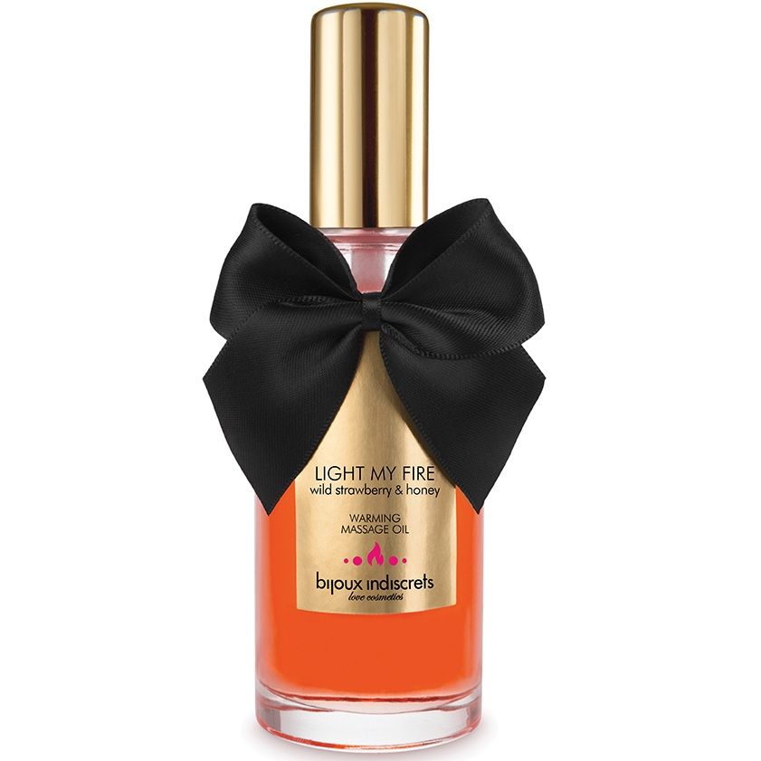 ÓLEO DE MASSAGEM BIJOUX (MORANGO) | 100 ML