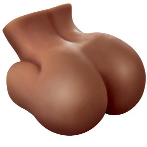 MASTURBADOR MASCULINO REALÍSTICO VAGINA ÂNUS NEGRO - Image 2
