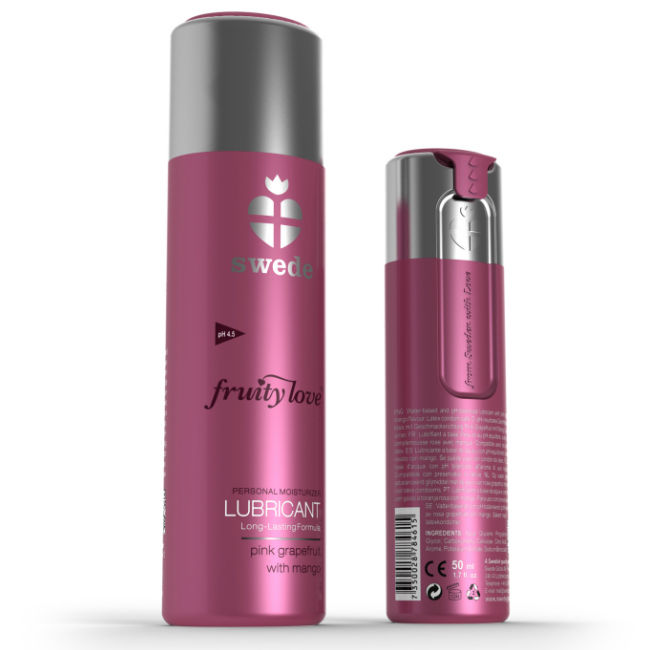 LUBRIFICANTE FRUITYLOVE (TORANJA ROSA E MANGA) | 100 ML