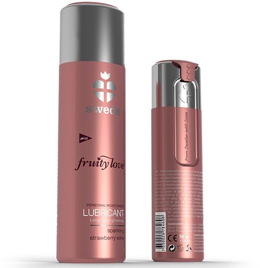 LUBRIFICANTE FRUITYLOVE (MORANGO E CHAMPANHE) | 100 ML
