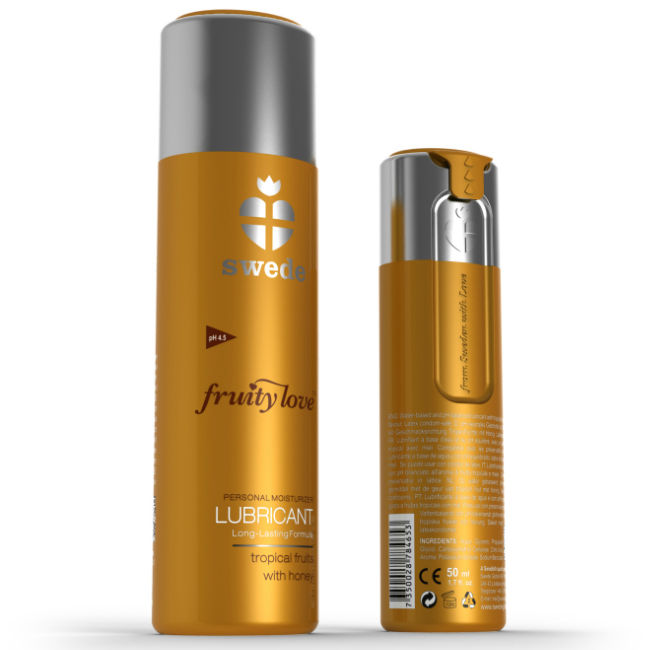 LUBRIFICANTE FRUITYLOVE (FRUTAS TROPICAIS E MEL) | 50 ML