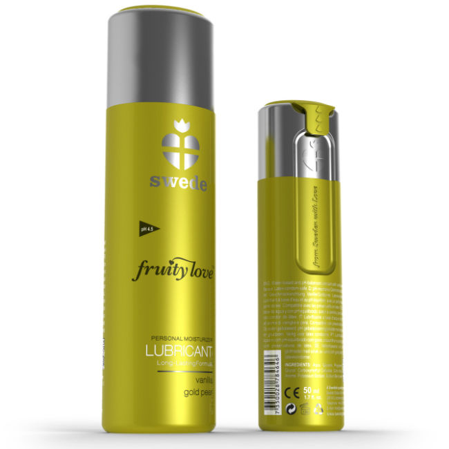 LUBRIFICANTE FRUITYLOVE (PÊRA GOLD E BAUNILHA) | 50 ML
