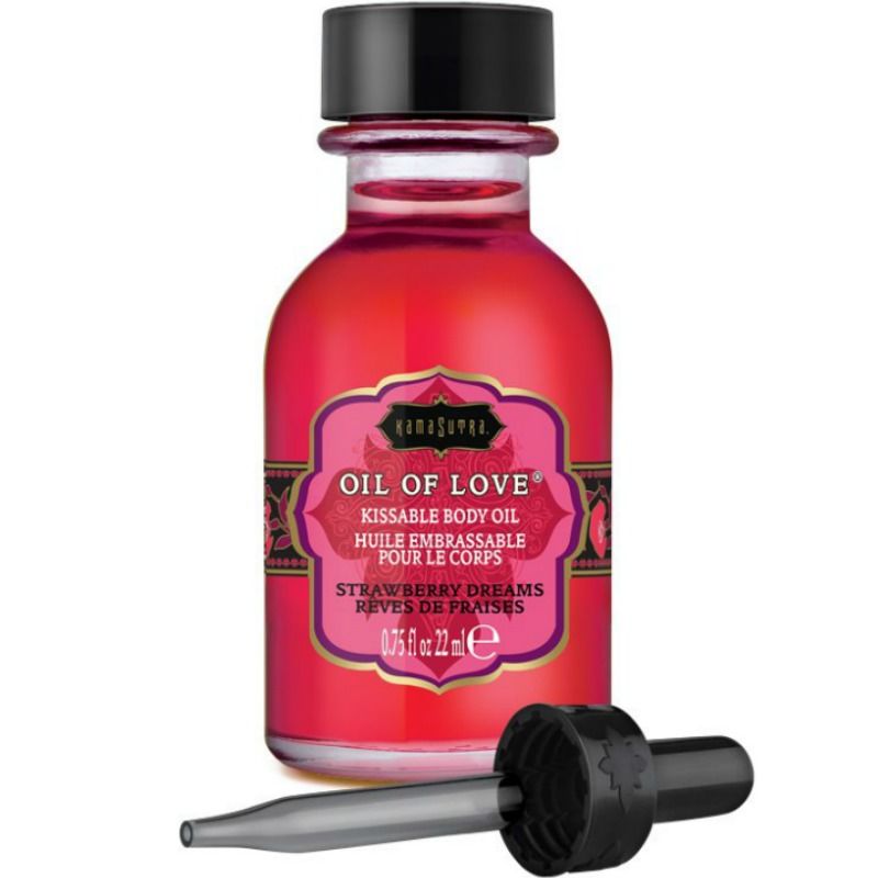 ÓLEO BEIJÁVEL KAMASUTRA (MORANGO) | 22 ML