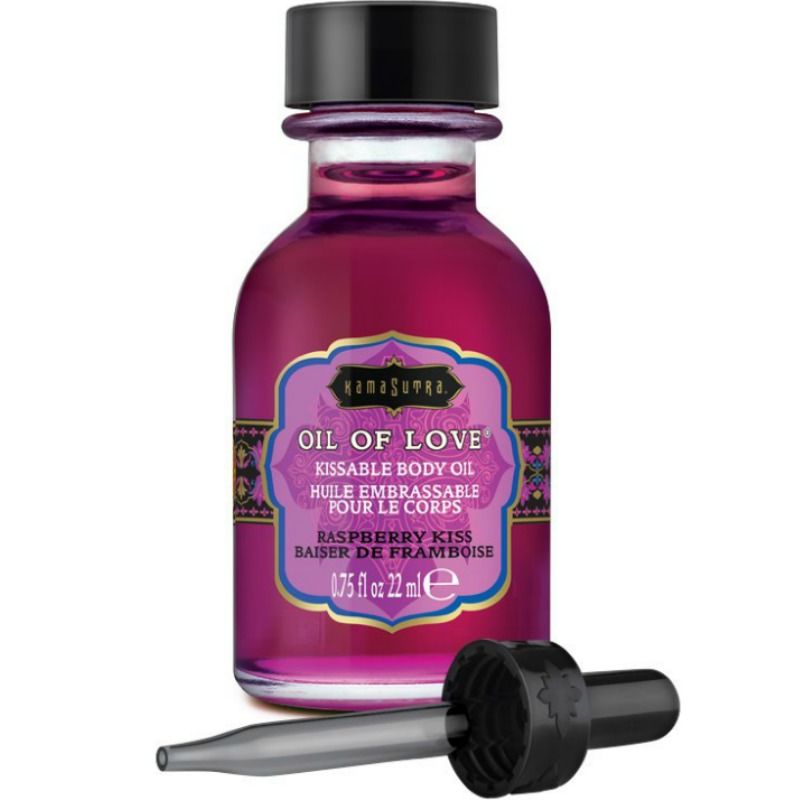 ÓLEO BEIJÁVEL KAMASUTRA (FRAMBOESA) | 22 ML