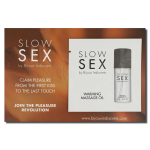 ÓLEO DE MASSAGEM SLOW SEX (EFEITO CALOR) | 2 ML