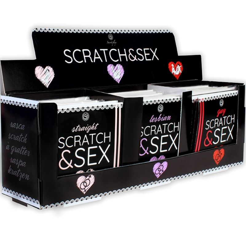 PACK 36 RASPADINHAS ERÓTICAS (HÉTERO, GAY E LÉSBICA)