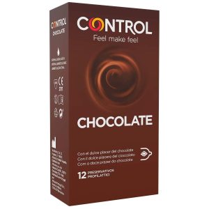 PRESERVATIVOS CONTROL CHOCOLATE | 12 UNIDADES - Image 1