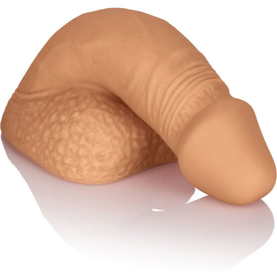 PÉNIS DE SILICONE PARA PACKING | CARAMELO