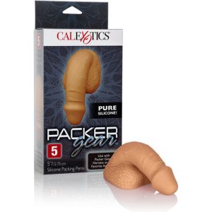 PÉNIS DE SILICONE PARA PACKING | CARAMELO - Image 5