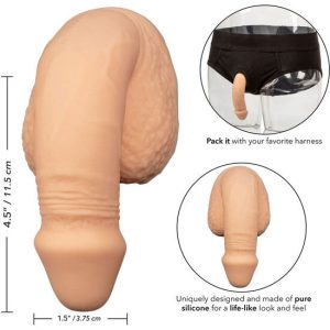 PÉNIS DE SILICONE PARA PACKING | NATURAL - Image 3