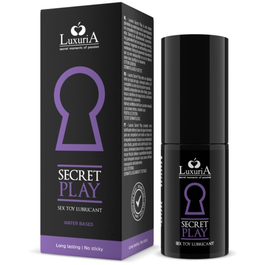 LUBRIFICANTE PARA BRINQUEDOS SECRET PLAY | 30 ML
