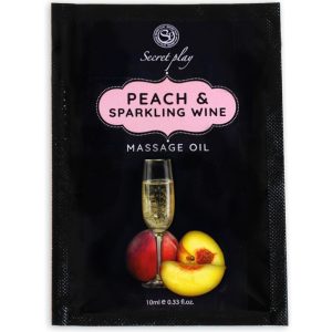 ÓLEO DE MASSAGEM SECRETPLAY (PÊSSEGO E VINHO) | 10 ML - Image 1