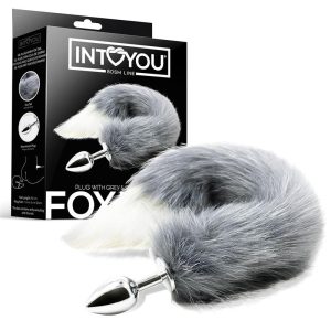 FOX TAIL - PLUG ANAL DE METAL COM CAUDA 40CM - Image 9
