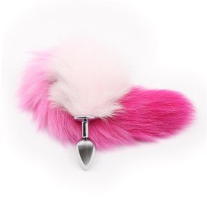 FOX TAIL - PLUG ANAL DE METAL COM CAUDA 40CM - Image 5