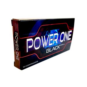 POWER ONE BLACK | 10 COMPRIMIDOS
