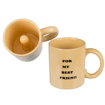 CANECA COM PÉNIS "FOR MY BEST FRIEND"