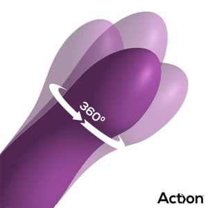 ACTION - VIBRADOR TOKA (COM OSCILAÇÃO 360º E LÍNGUA ESTIMULANTE) - Image 3