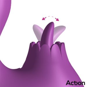 ACTION - VIBRADOR TOKA (COM OSCILAÇÃO 360º E LÍNGUA ESTIMULANTE) - Image 4