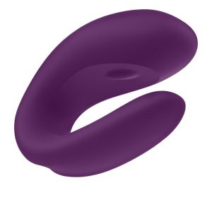 SATISFYER - VIBRADOR DOUBLE JOY (VIOLETA) - Image 3