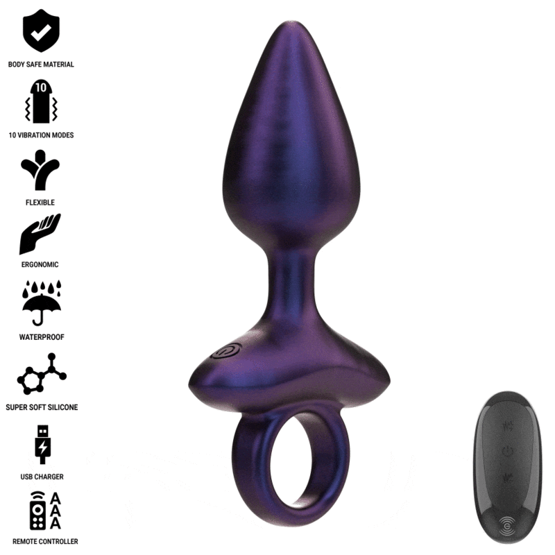 PLUG ANAL VIBRATÓRIO MICHAEL