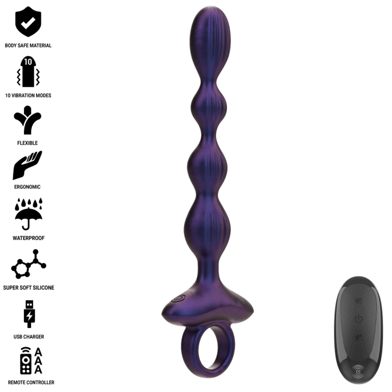 PLUG ANAL VIBRATÓRIO JACKIE