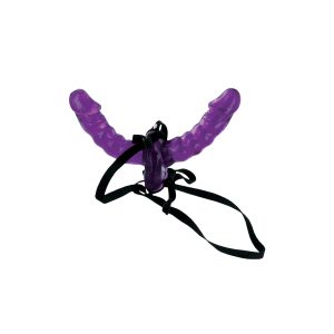 STRAP-ON COM DILDO DUPLO DOUBLE DELIGHT - Image 4