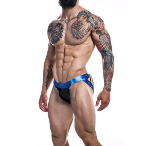 JOCKSTRAP DESIRE COURO AZUL | XL