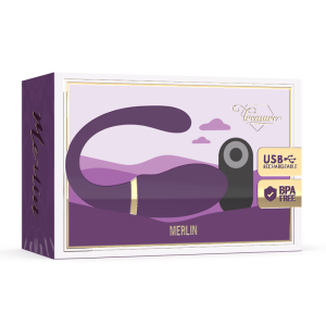 VIBRADOR PARA CASAL MERLIN COUPLE - Image 2