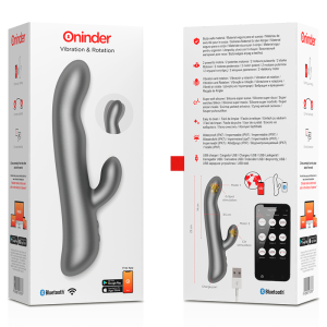 VIBRADOR RABBIT OSLO PRETO (VIBRAÇÃO E ROTAÇÃO) - Image 7