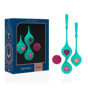 KIT DE BOLAS DE KEGEL DEVA (VERDE) - Image 2