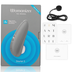 ESTIMULADOR DE CLÍTORIS STARLET 3 COM SUCÇÃO (CINZENTO) - Image 6