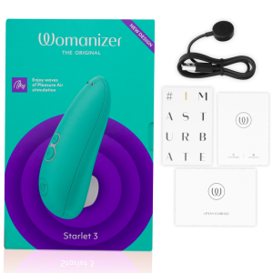 ESTIMULADOR DE CLÍTORIS STARLET 3 COM SUCÇÃO (TURQUESA) - Image 6
