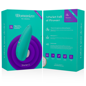 ESTIMULADOR DE CLÍTORIS STARLET 3 COM SUCÇÃO (TURQUESA) - Image 7
