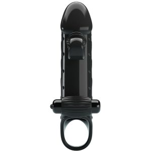 MANGA PARA PÉNIS VIBRATÓRIA ROMANCE (PRETO) - Image 2