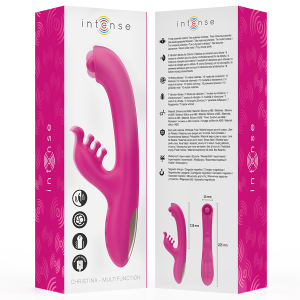 VIBRADOR CHRISTINA RABBIT (ROSA) | 22,5 CM - Image 8
