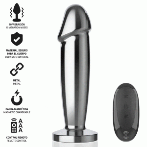 PLUG ANAL VIBRATÓRIO INTENSE | TAMANHO M